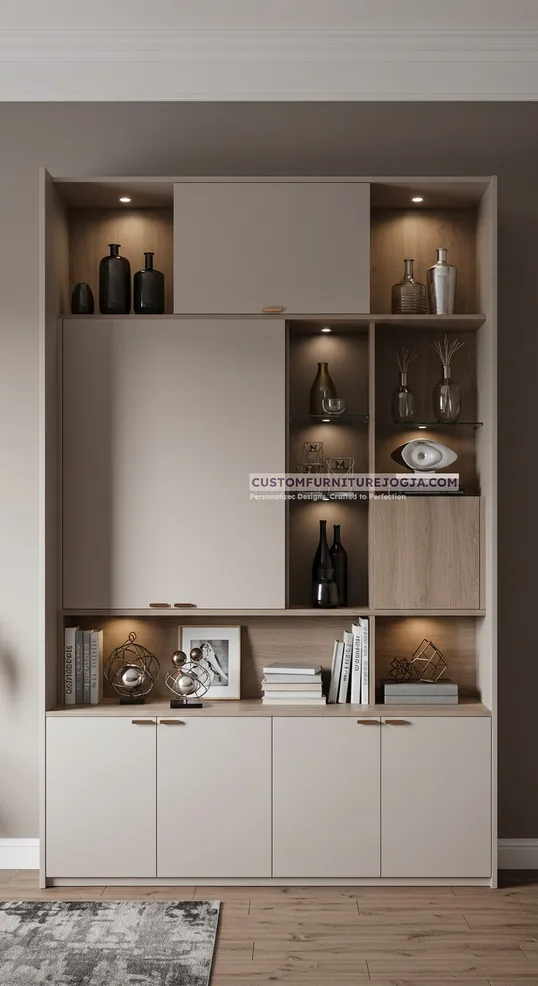 Jasa Pembuatan Cabinet Dinding Jogja